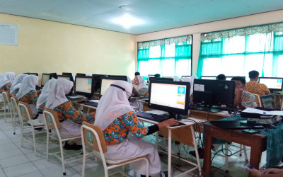 Pelaksanaan Try out UTBK Siswa SMA SMK oleh Edubrand