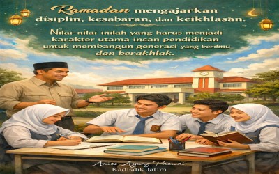 TUMBUHKAN KEPEDULIAN SOSIAL DI BULAN SUCI, SMA NEGERI 1 KASIMAN GELAR PEMBAGIAN RATUSAN PAKET TAKJIL