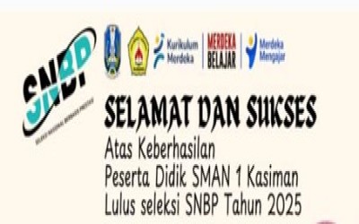 SELAMAT DAN SUKSES BAGI SISWA SISWI KAMI LULUS SELEKSI SNBP